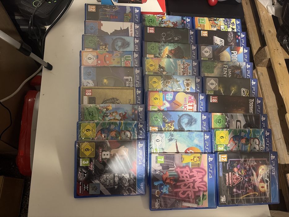 Игри за PS4  нови не вазпечатвани и използвани