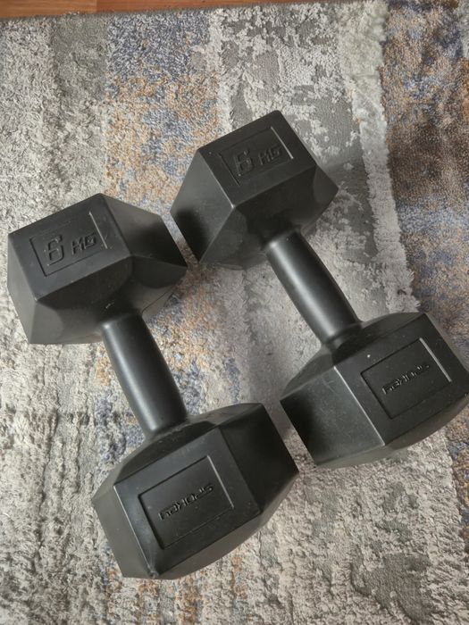 Set gantere hexagonale 6kg