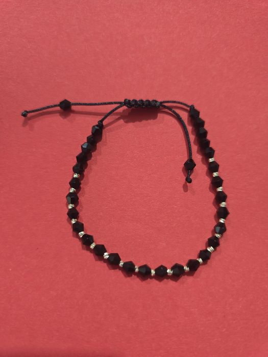 Bratari HANDMADE cu bilute de aur 14k