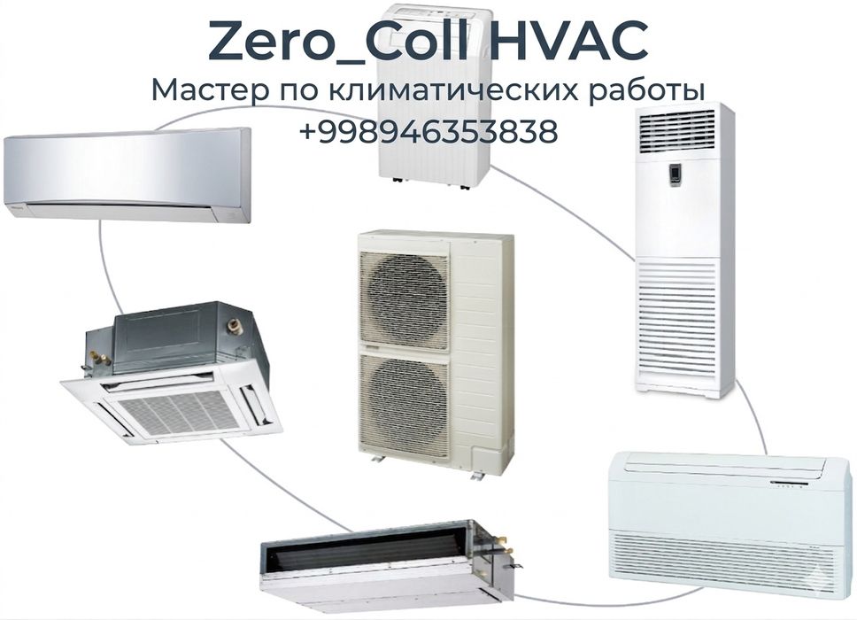 Ремонт и обслуживание кондиционер и вентиляции