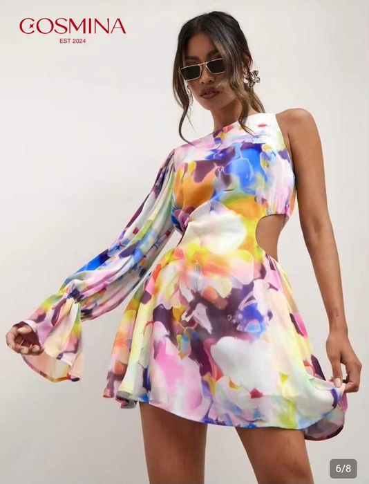 Shein сладка асиметрична рокличка
