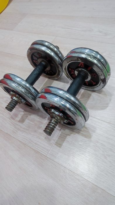 Продам гантели по 10 кг. Обе 20 кг