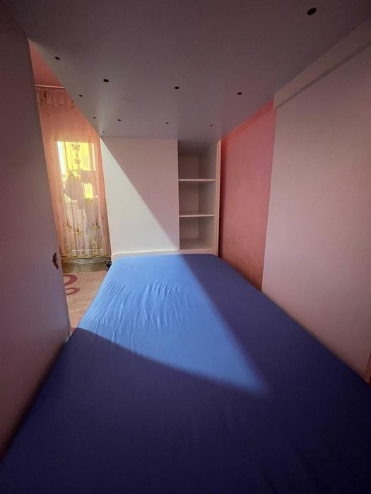 Pat etajat copii cu dulap, etajere și saltele incluse