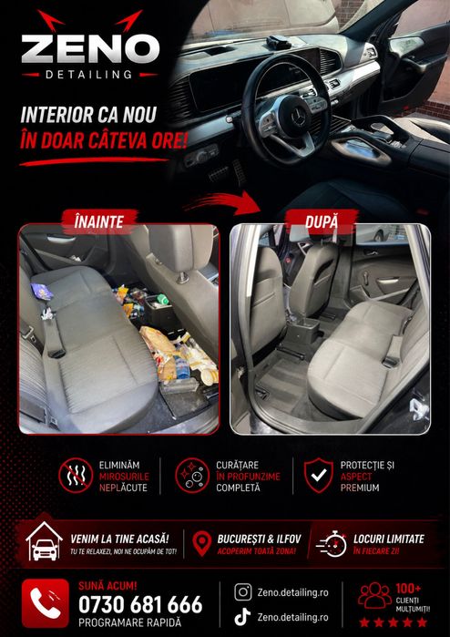 Detailing Profesional la domiciliu