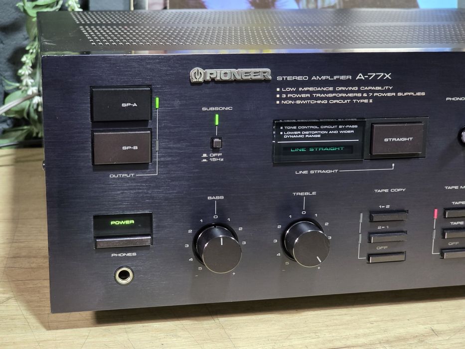 Amplificator PIONEER A-77x elite, retro hifi audio, hi end
