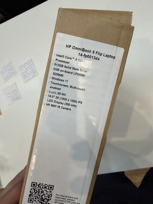 Продаю ноутбук HP omnibook