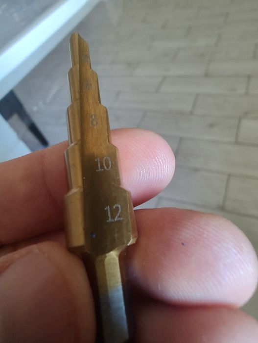 Set spirale burghiu conic