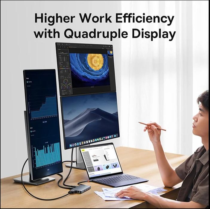 Мощный 13-в-1 хаб от Baseus—максимум возможностей в одном устройстве!