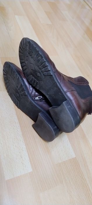 Botine piele maro Benvenutti mărimea 38