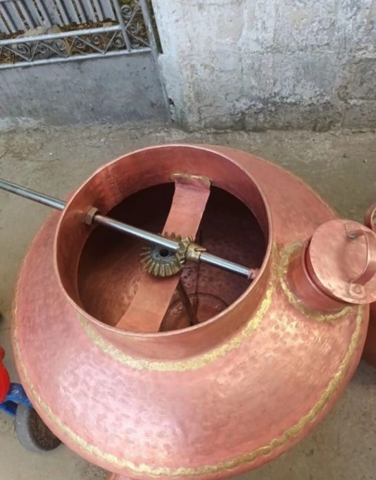 Vand cazan de țuică de cupru de 170 litri