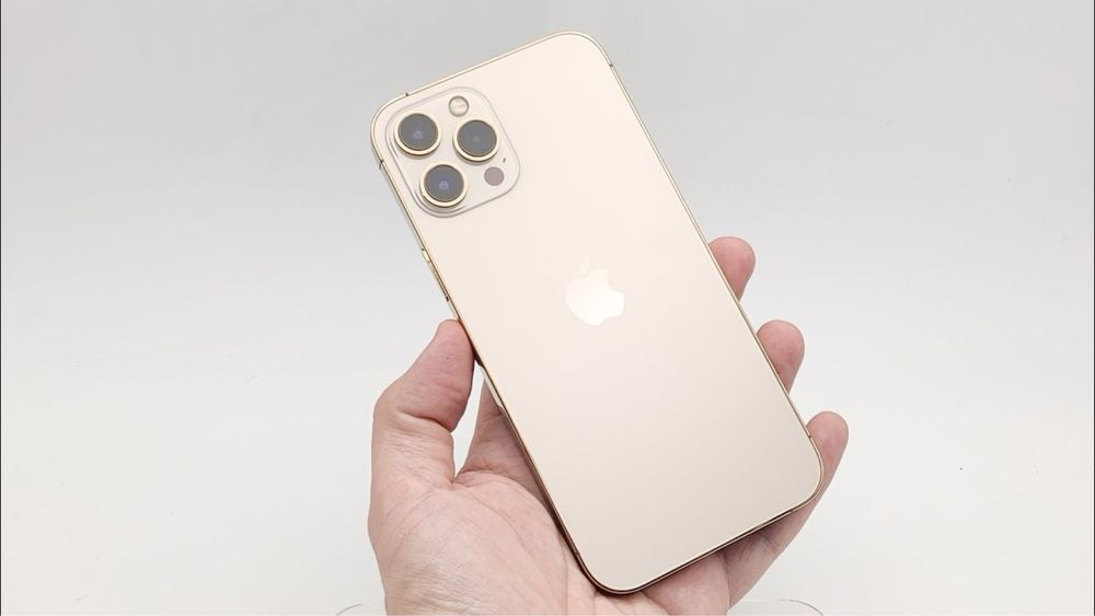 Iphone 12 pro gold 516gb yomkost 100 uselini qilingan