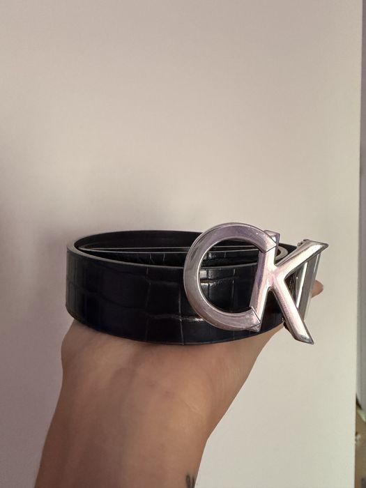 Черен колан Calvin Klein