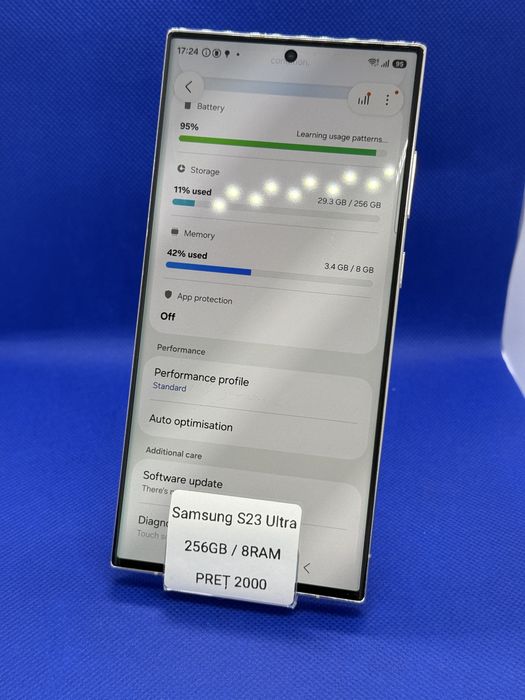 Magazin Vindem: Samsung S23 Ultra, 256GB