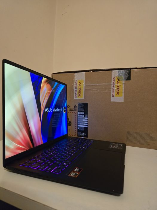 ASUS Vivobook S16 OLED 3.2K 120Hz Ryzen 9, 24GB RAM, 1TB SSD, Garanție