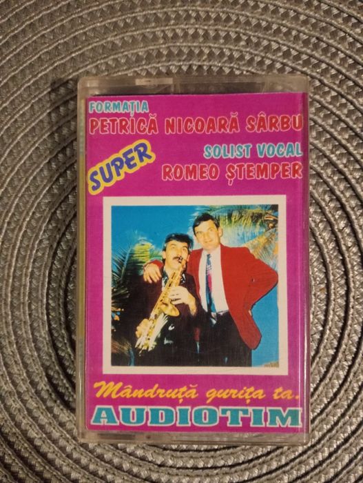 Casete audio foarte rare Romeo Stemper