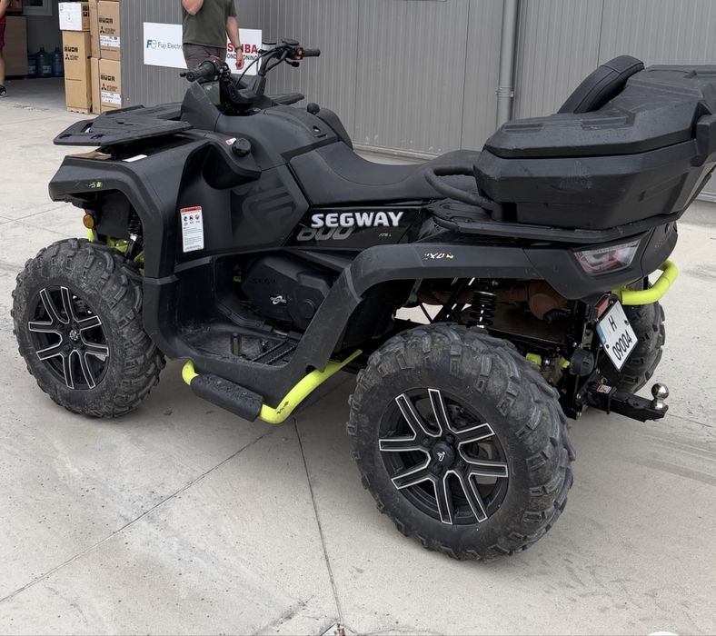 Segway Snarler AT6L EPS | 1400 км | 116 ч. | Гаранция | 4x4 | Лебедка | SHARK куфар | Обслужено