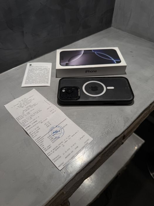 КАТО НОВ Iphone 16 Pro Max 256 GB + Гаранция