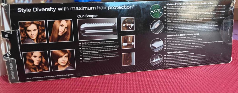 Преса за коса Braun Satin Hair 5 Multistyler за изправяне и къдрици