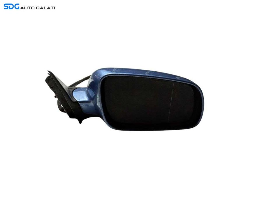 Oglinda Electrica Dreapta Skoda Superb 1 2002 - 2008 Culoarea Albastru Deschis [LR0788]