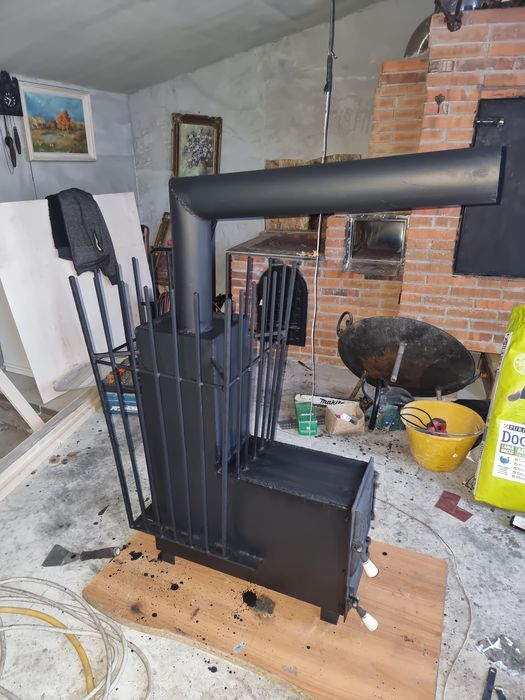 Sobe pentru saune pe lemne confecționate din otel 6mm