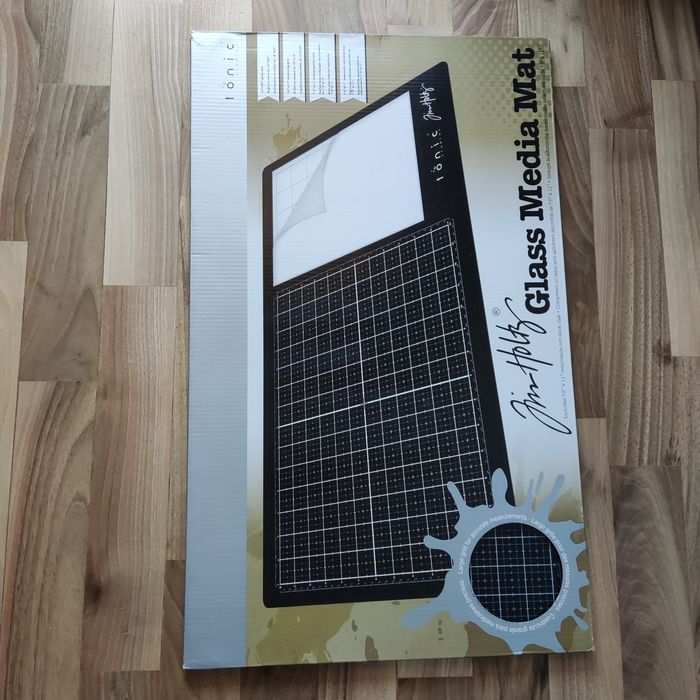 Стъклена работна подложка Tim Holtz