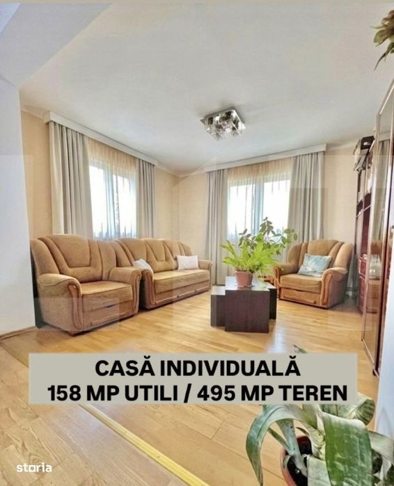 Casa individuala, 158 mp mp utili, zona linistita Ronat