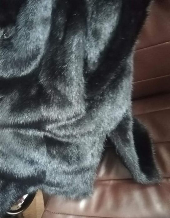 Шуба чёрный бриллиант