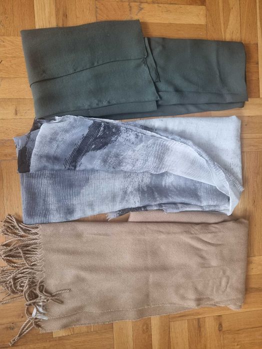 Дамски шалове нови видове цветове