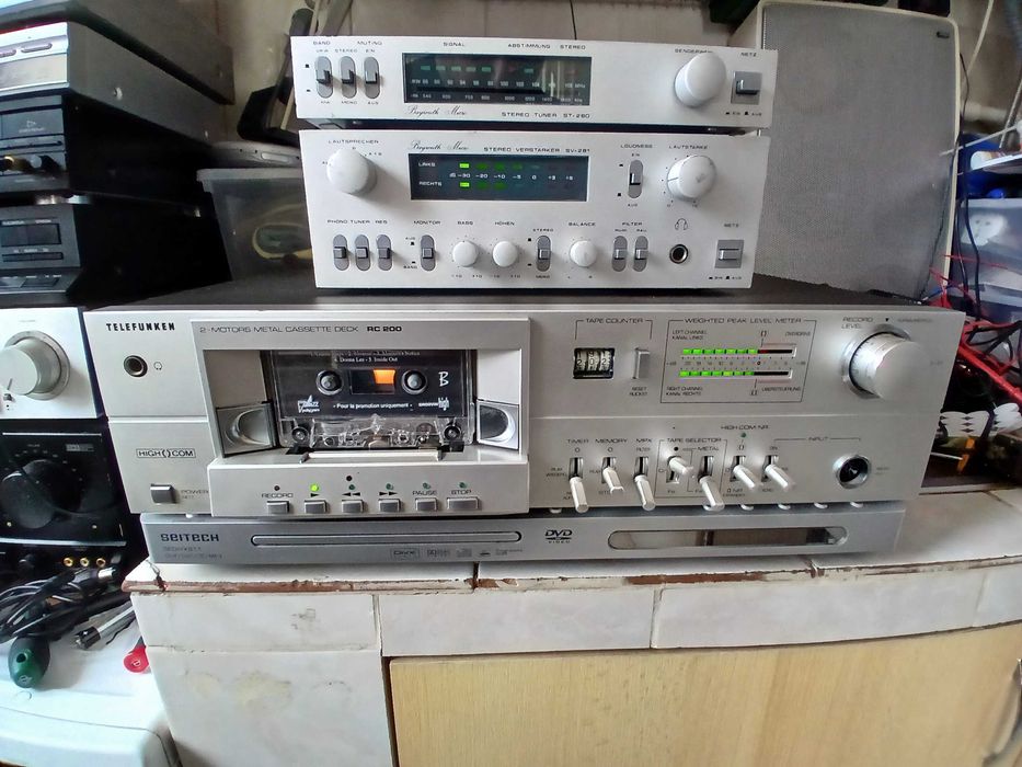 telefunken rc200 (deck caseta) made in germany