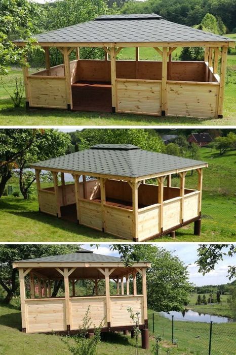 Foișoare terase din lemn