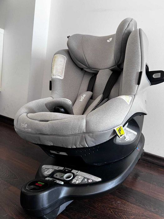 Scaun auto rotativ I-Spin 360° E, Gray Flannel, Joie
