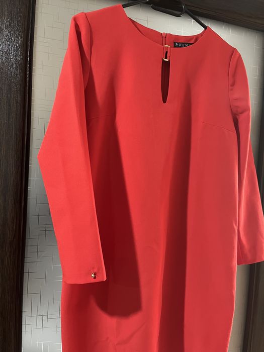 Rochie rosie Poema 34