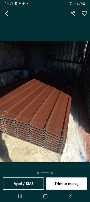 Ofertă tablă cutată groasă