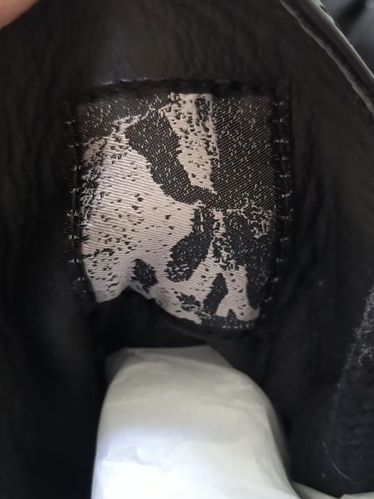 Rick Owens Ramones leather black 44