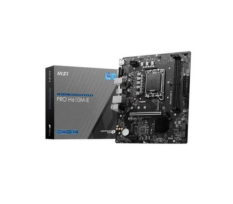 Материнская плата - MSI PRO H610M-E DDR5