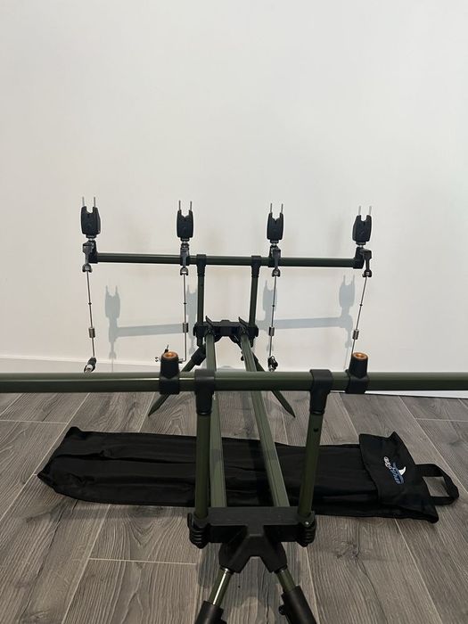 Rod Pod FULL Echipat 4 posturi EastShark + 4 Senzori SAIMINO + 4 Swing