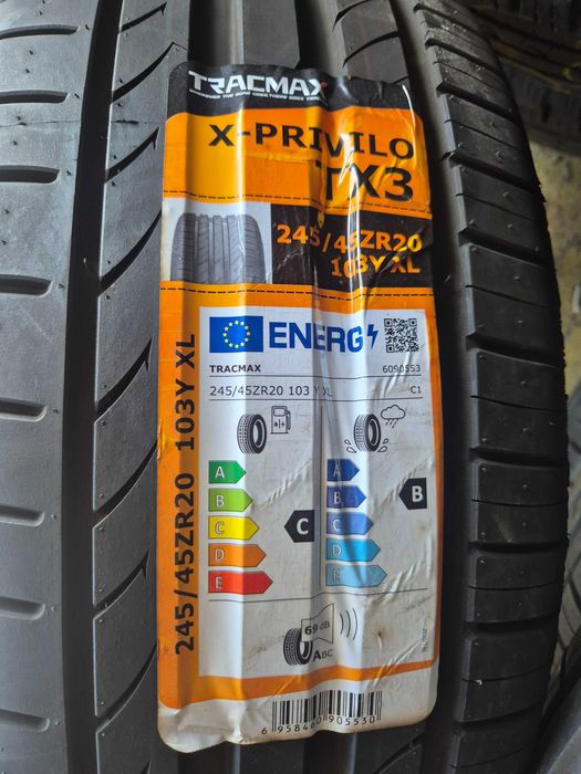 Roti Jante 5x108 20'' OEM Land Rover Range Rover Evoque 245/45/20 - CU ANVELOPE NOI - SUPER PRET !