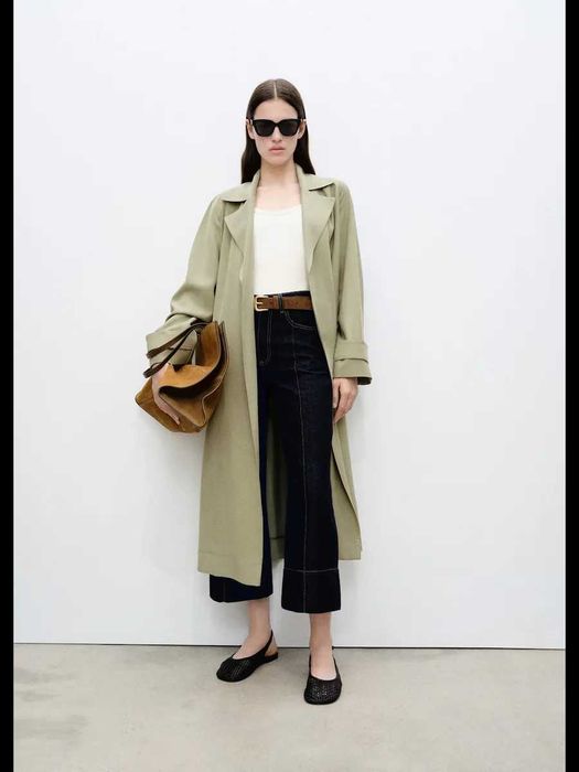 Тренч (плащ) Mango