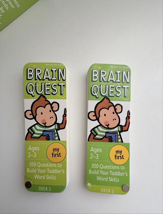 Brain Quest карточки обучающие для детей