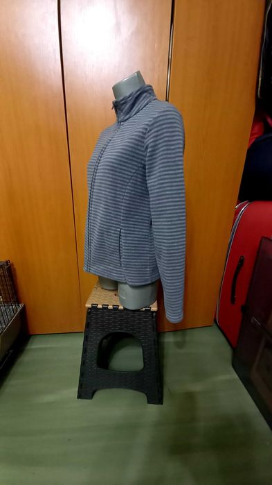 Hanorac gri M&S UK cu dungi fine, mas. M 38-40