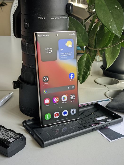 Samsung Galaxy S23 Ultra, battery 91% 512gb / 12gb ram, Cream White