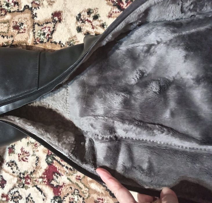 Продам сапоги зимние кожаные