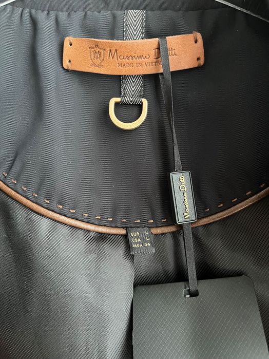 Новый Massimo Dutti тренч короткий L