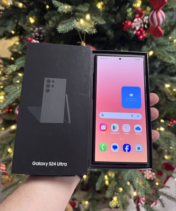 Samsung S24 ULTRA 1TB / 12GB Black, Garantie, Neverlock, Full box