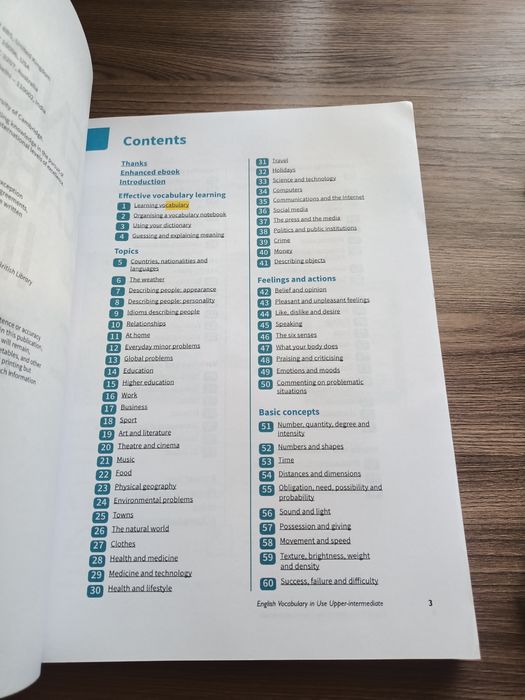 English Vocabulary in use