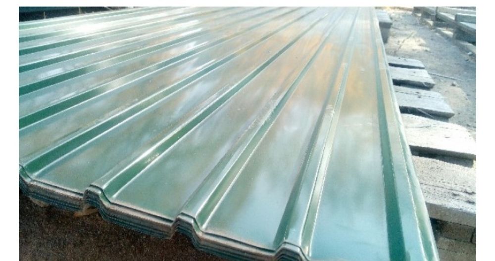 Профлист зелёный 6м.