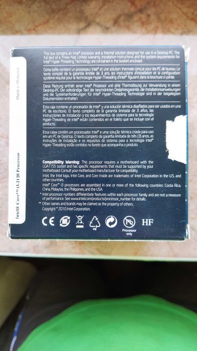 Procesor Intel Core i3 2120 BOX 3,30 GHz LGA 1155