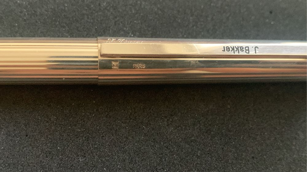 Писалка S.T. Dupont Classique – 18-каратово злато – с оригинална кутия