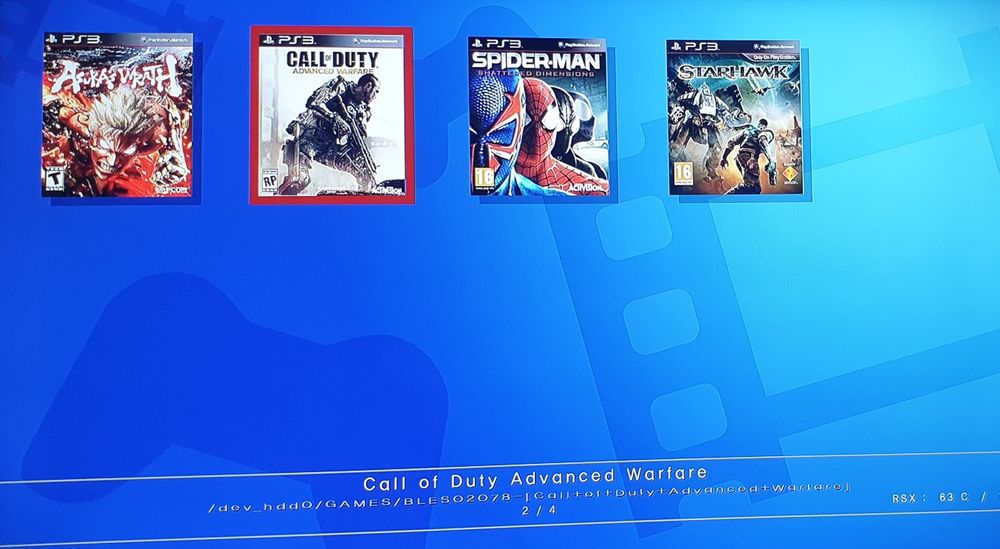 Playstation 3 прошытая