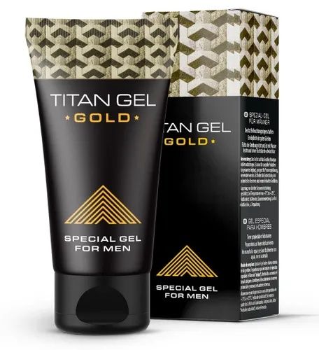 Гель лубрикант для мужчин TITAN GEL Tantra Gold